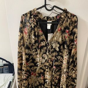 H&M Batwing Sleeve Dress New